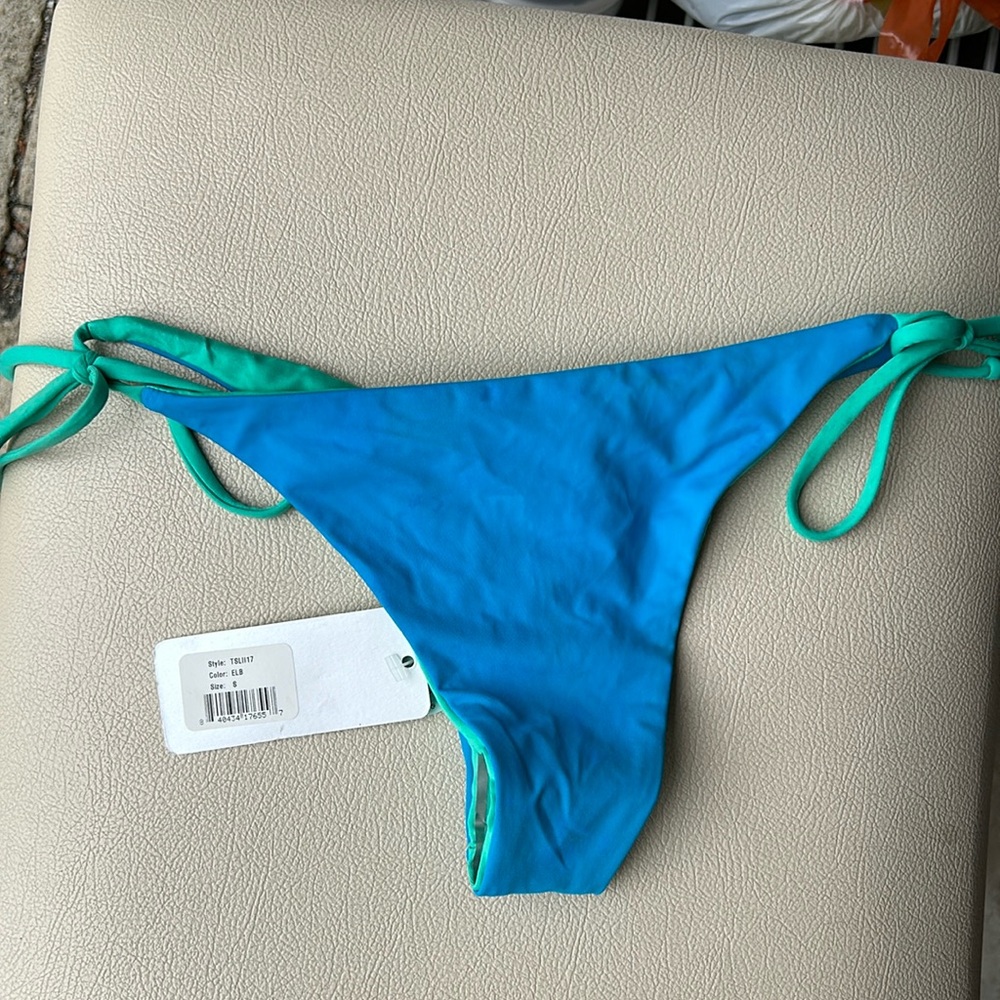 L space bikini bottoms thong NWT small